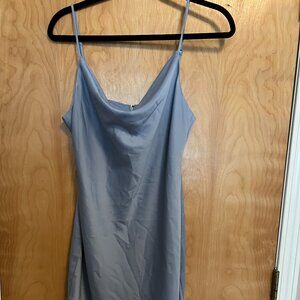 Urban Outfitters Blue Slip Dress